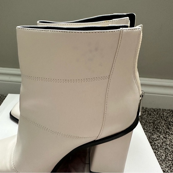 Jessica Simpson Marlea Ankle Boots in Ivory - Picture 3 of 8